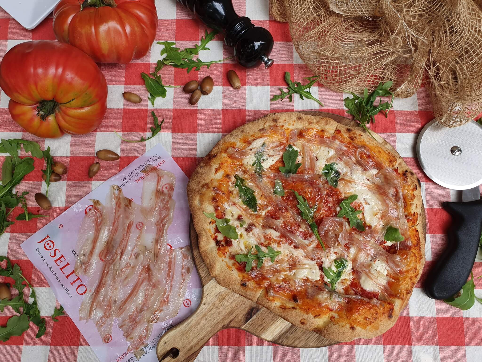 Receta: Pizza de Papada Joselito al estilo Joselito's